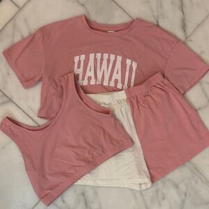 SHEIN Blush Pink Sleeveless Crop Top